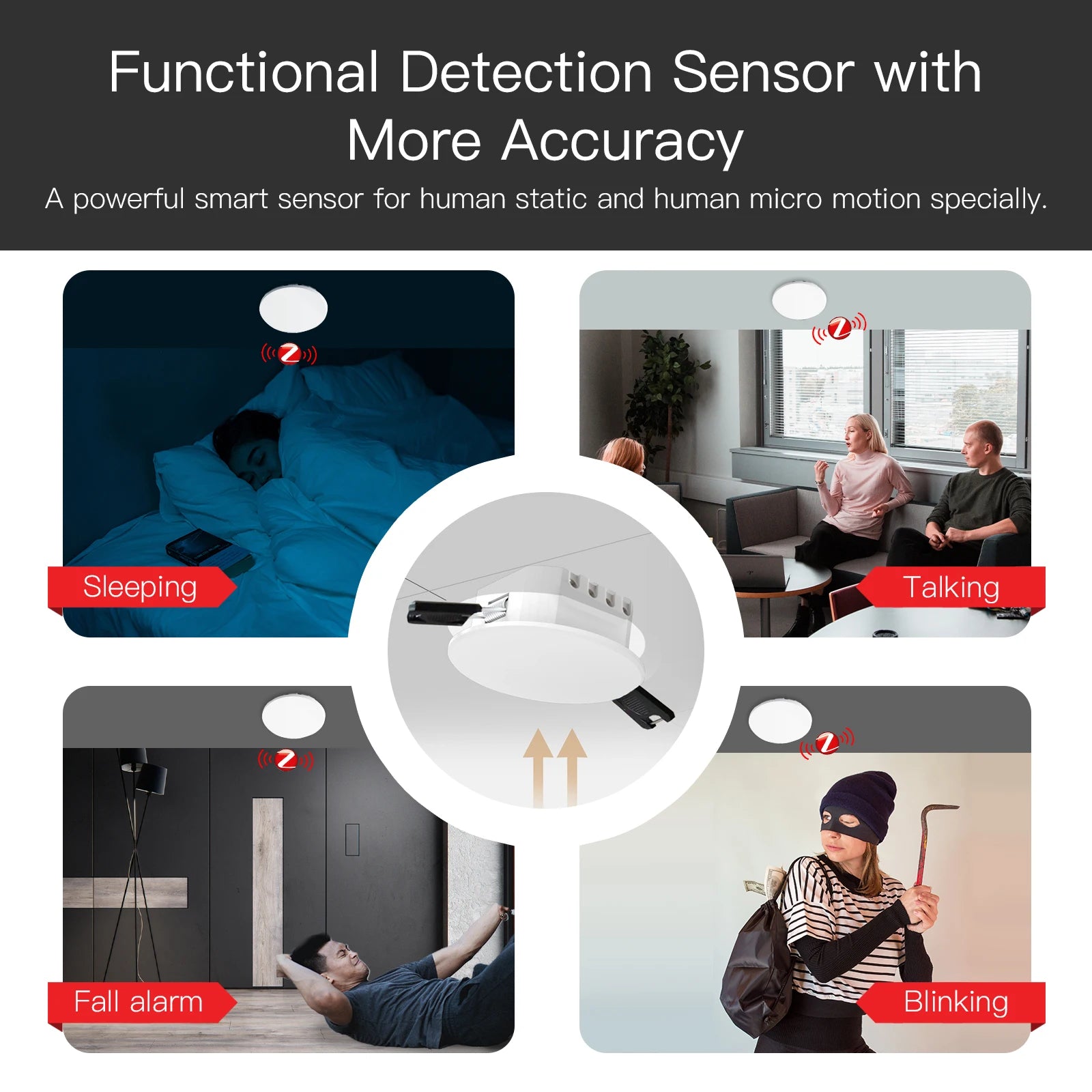 MOES Tuya Smart ZigBee Human Presence Detector