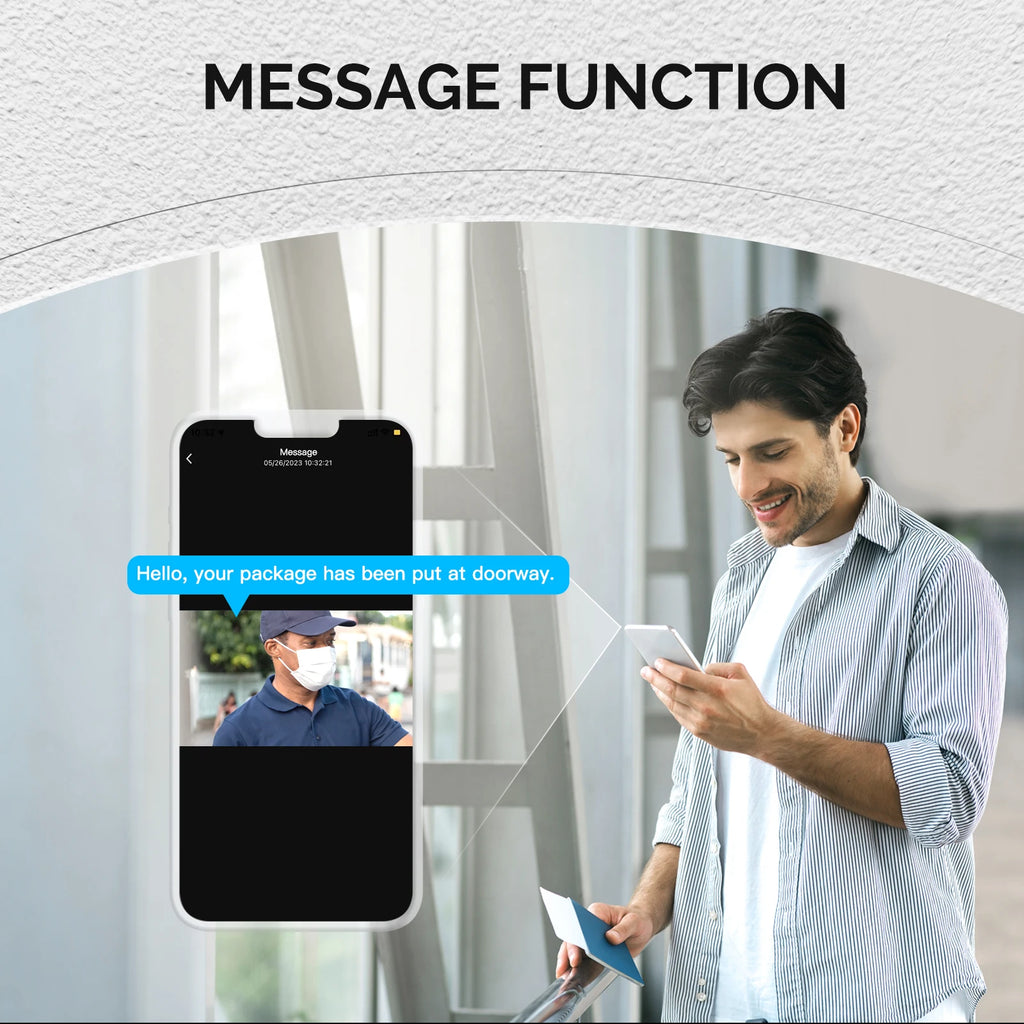 MOES Tuya 1080P Smart Wi-Fi Video Doorbell