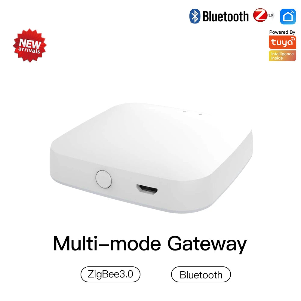 MOES Multi-mode Smart Gateway ZigBee Bluetooth Mesh Hub