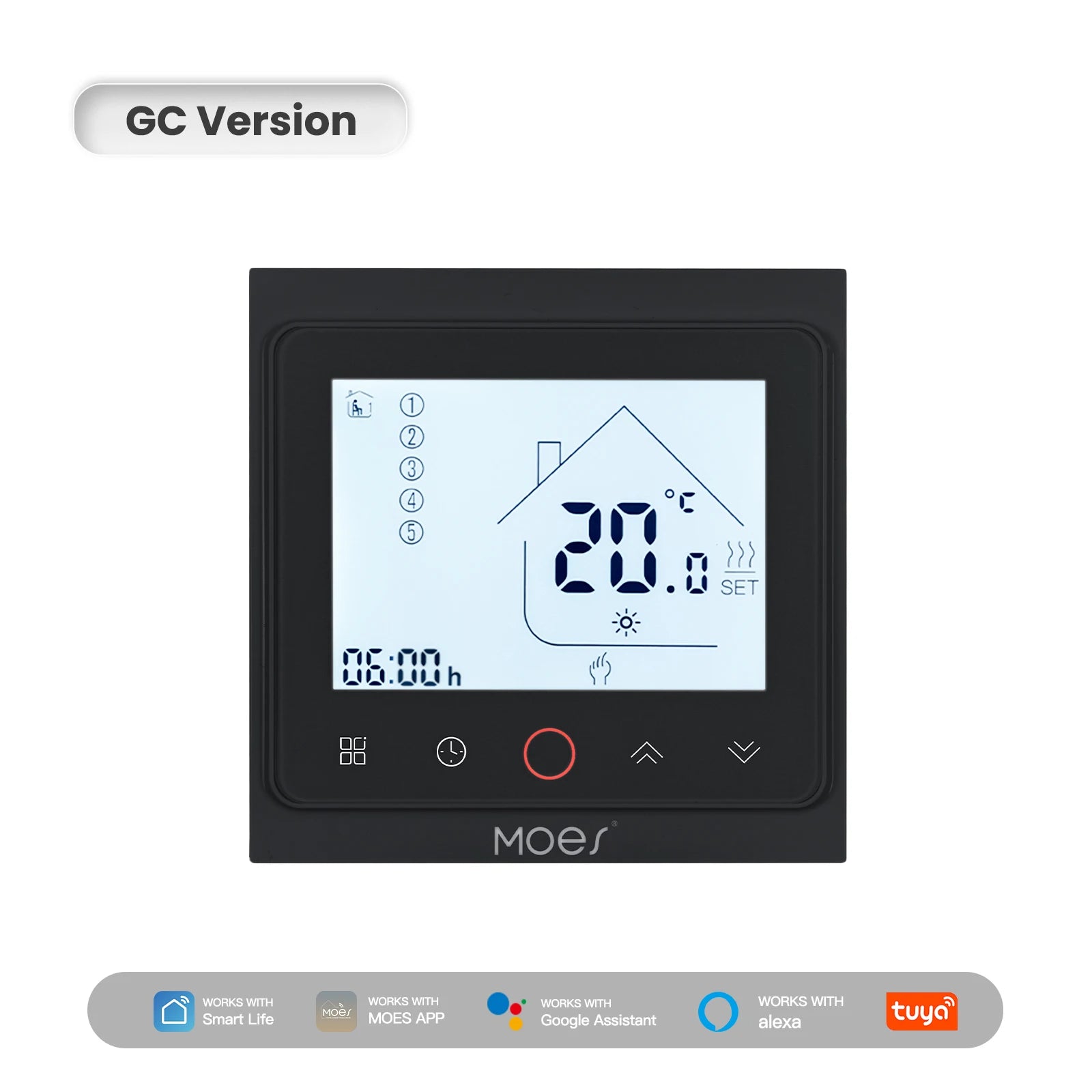 MOES Smart Tuya ZigBee / Wi-Fi Thermostat