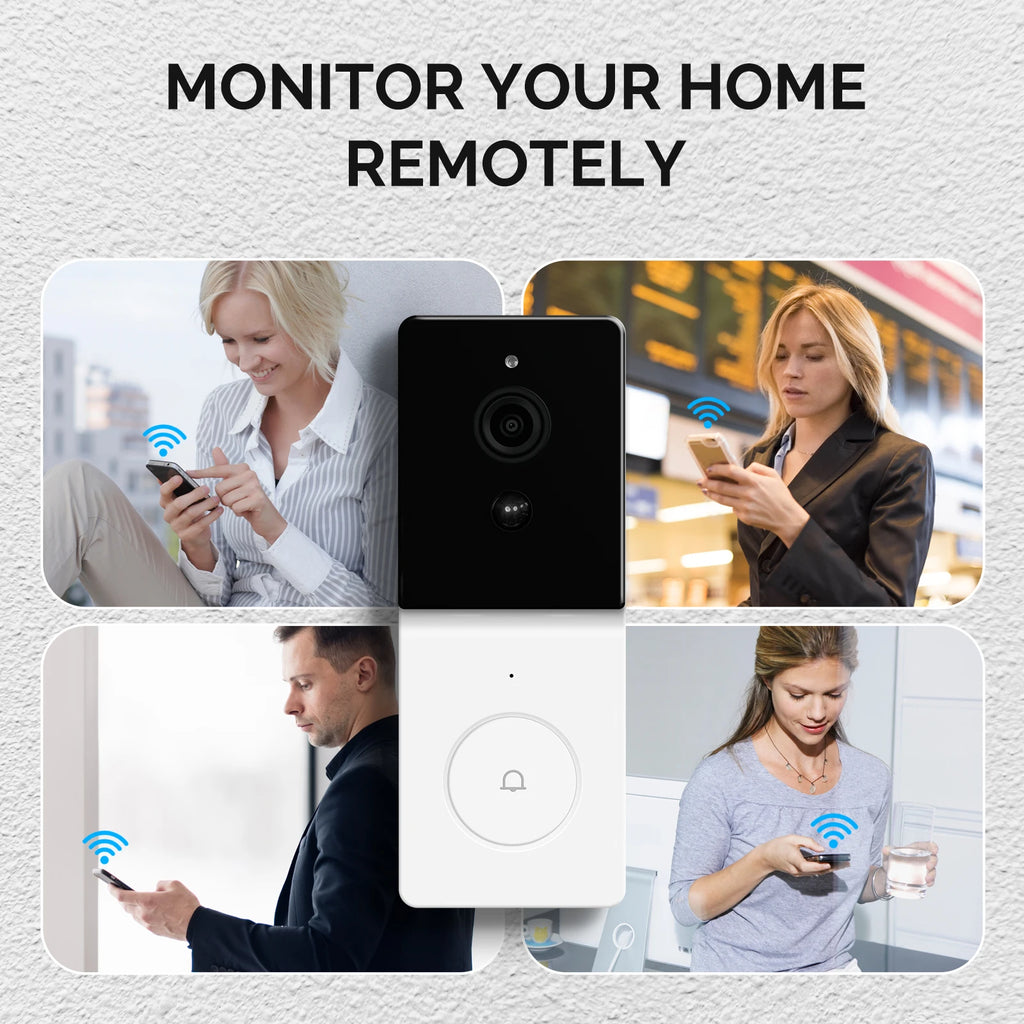 MOES Tuya 1080P Smart Wi-Fi Video Doorbell