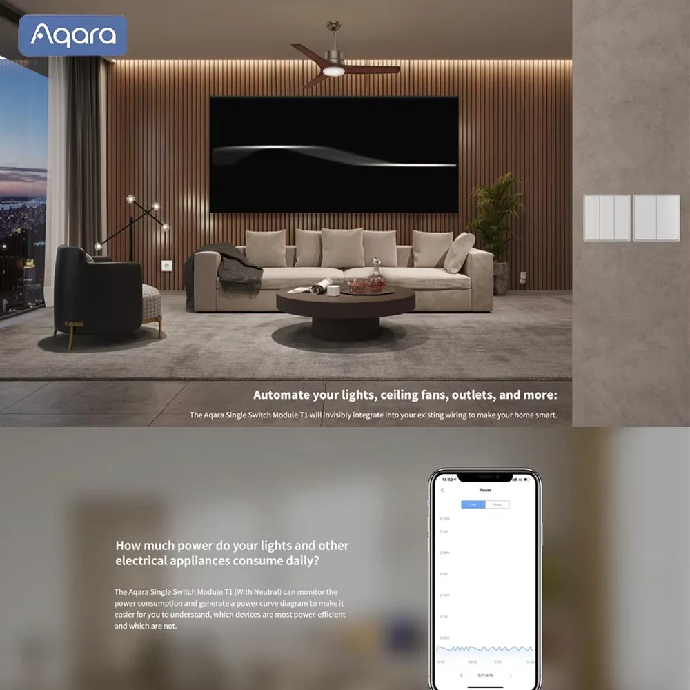 Aqara Single Channel Control Module T1