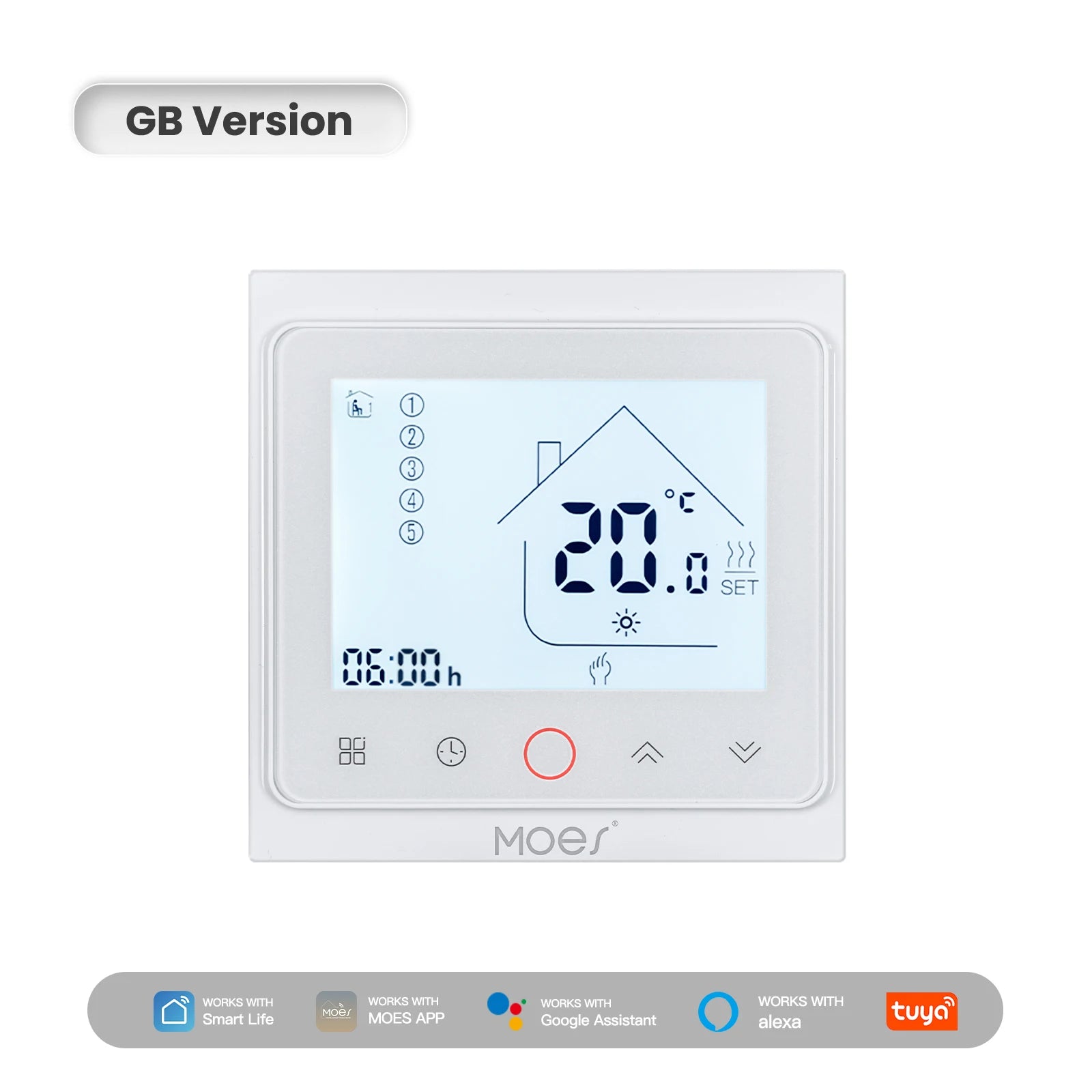 MOES Smart Tuya ZigBee / Wi-Fi Thermostat