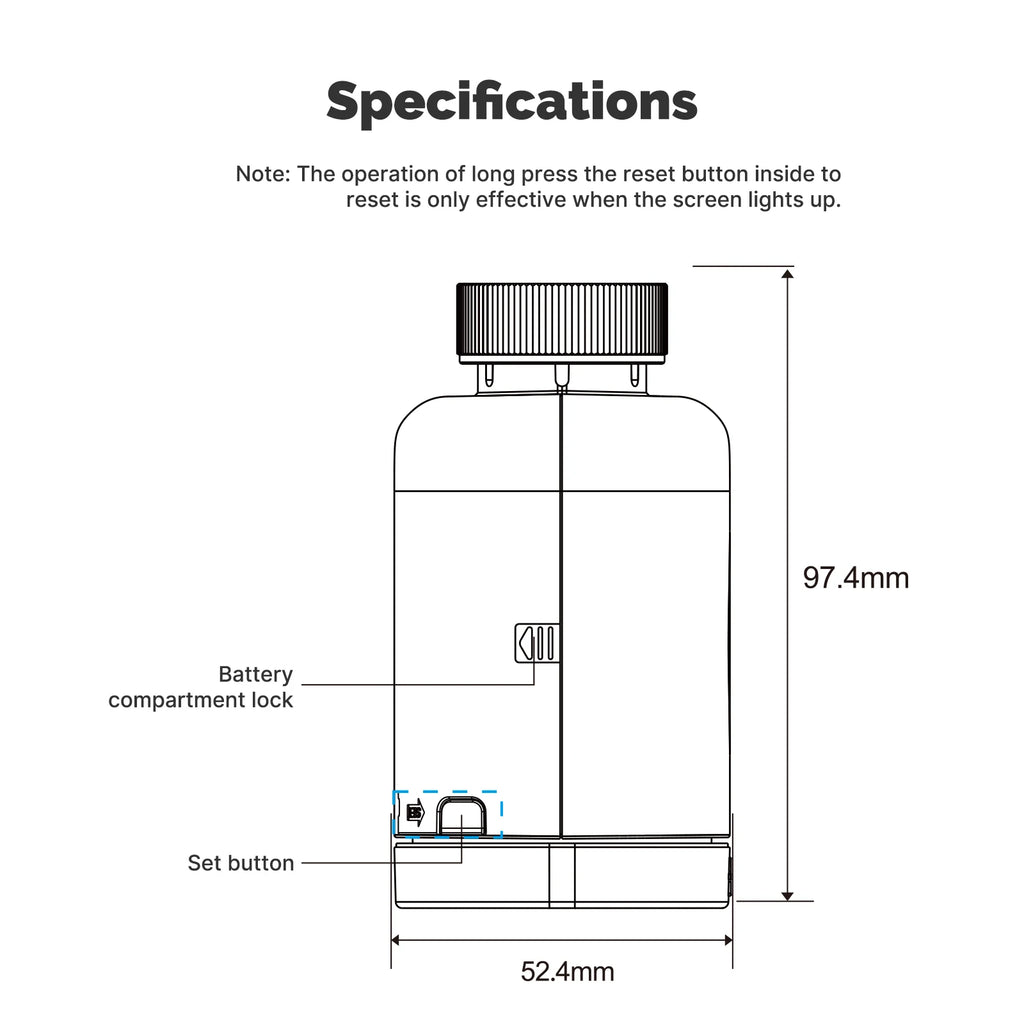 MOES Tuya Smart Wi-Fi / ZigBee Thermostatic Radiator Valve TRV