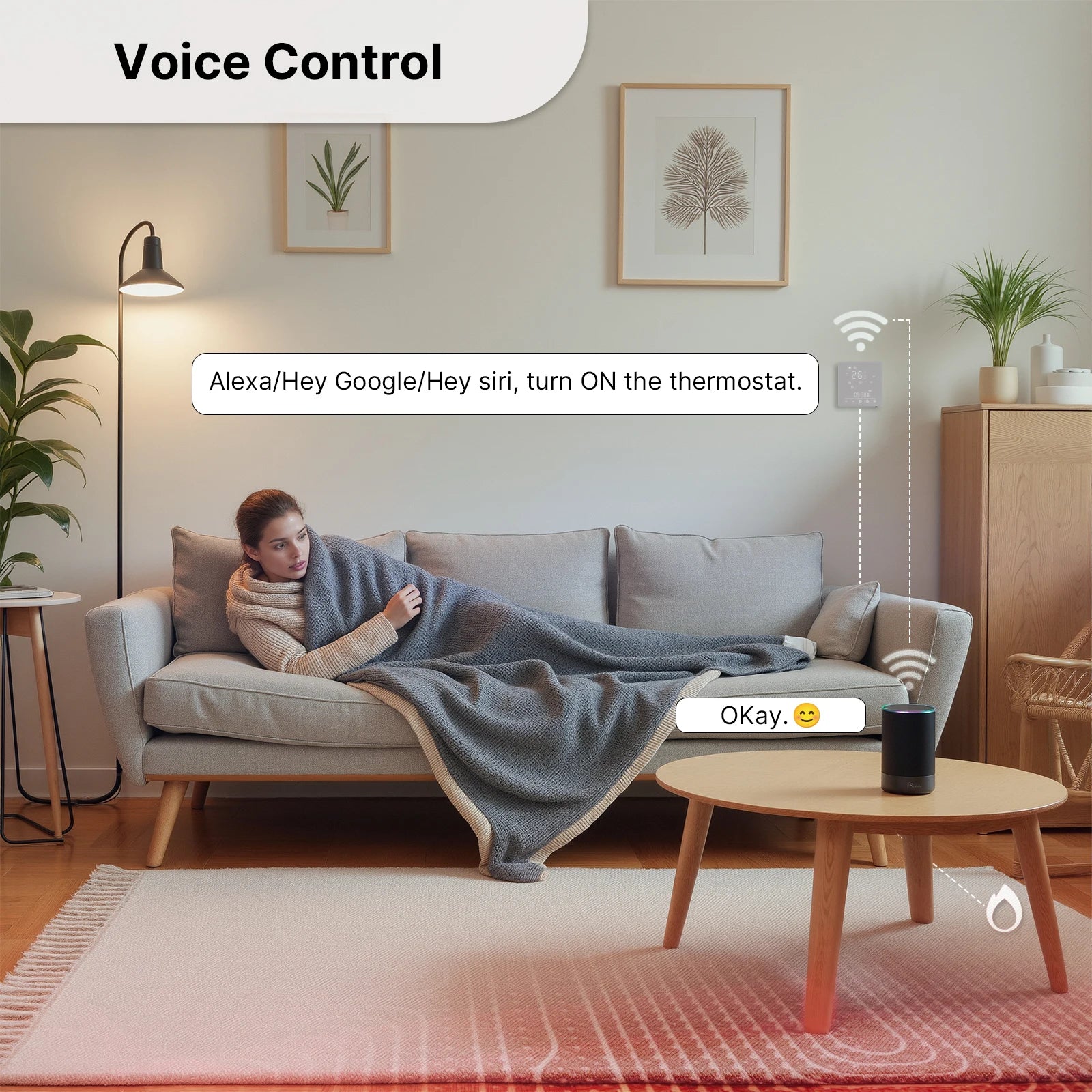 MOES Tuya Matter Smart Thermostat