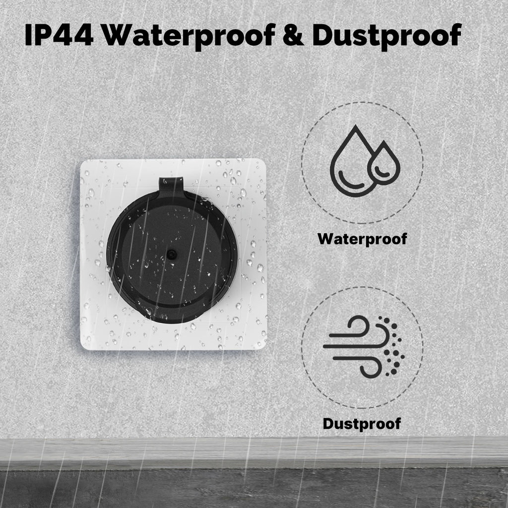 MOES Wi-Fi Smart EU 16A Socket Plug