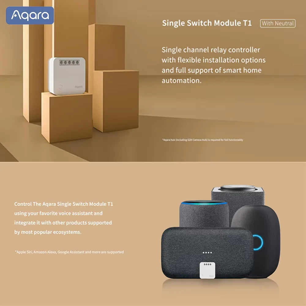 Aqara Single Channel Control Module T1