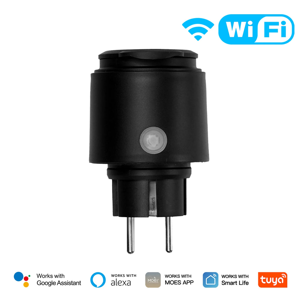 MOES Wi-Fi Smart EU 16A Socket Plug